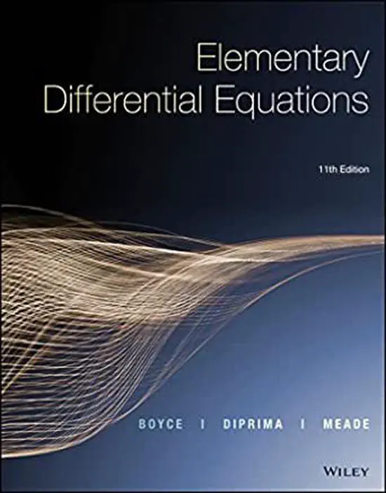Math 222 Differential Equations